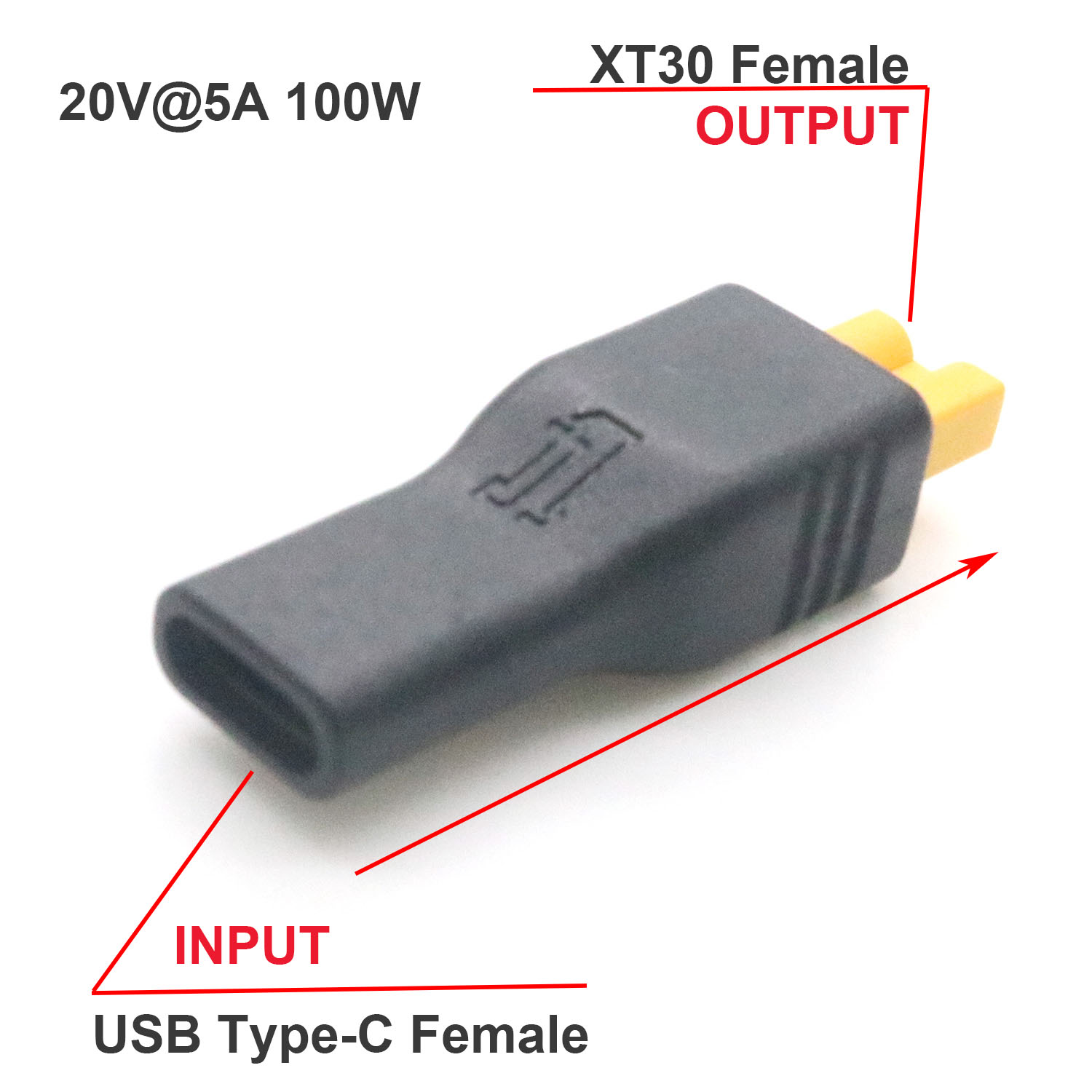 Drone Battery Adapter - 1 Buah Adaptor Pengisi Daya USB