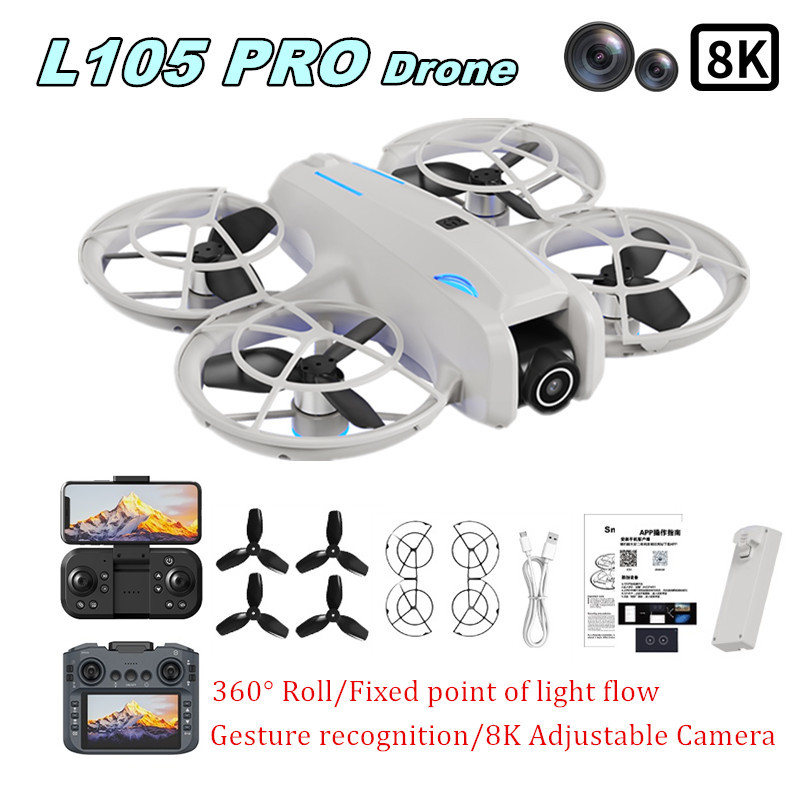 Drone Battery Charger - Drone L105 PRO Duel Lensa 8k